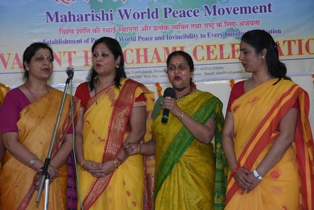 Vasant Panchami Celebration 2018 under the banner Maharishi World Peace Movement at Bhopal